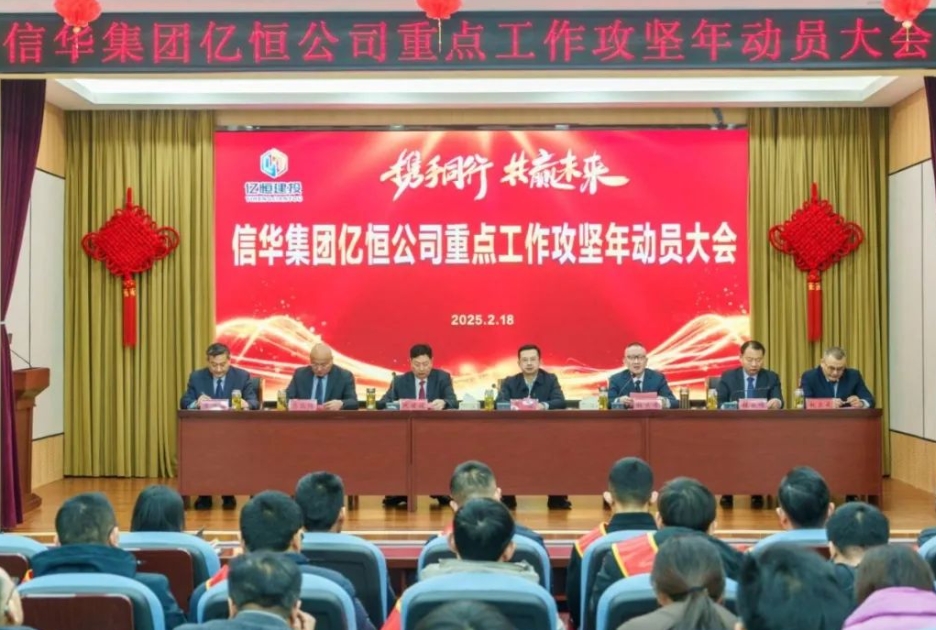 億恒公司召開重點(diǎn)工作攻堅(jiān)年動(dòng)員大會